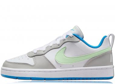  Court Borough Low Recraft (GS) NIKE LT IRON ORE/VAPOR GREEN-WH